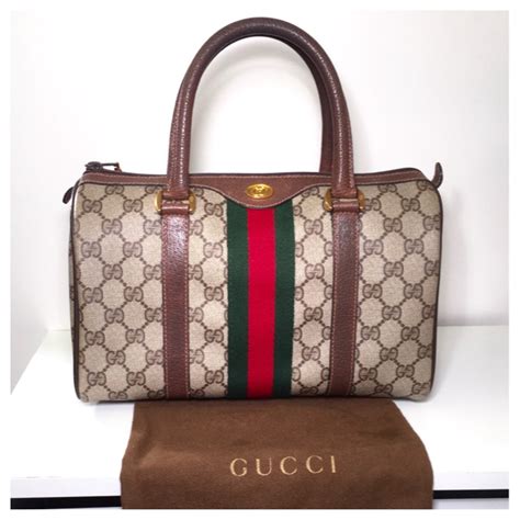 vintage gucci handbags 1990|old style vintage gucci bag.